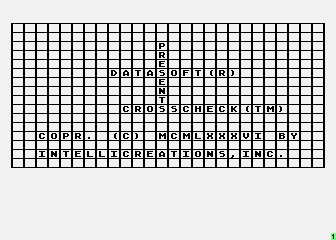 Crosscheck — screenshot 1