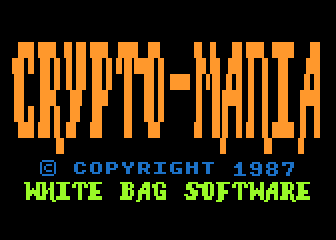 Crypto-Mania atari screenshot