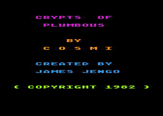 Crypts of Plumbous (The) atari screenshot