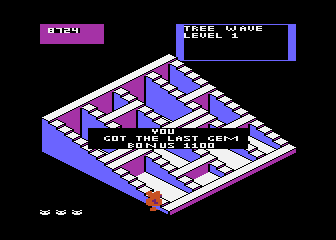 Crystal Castles atari screenshot