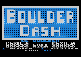 CS Boulder atari screenshot