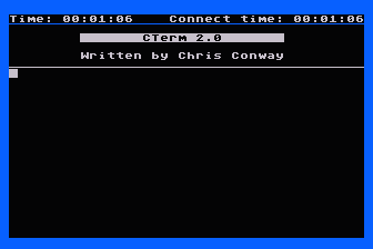 CTerm 2.0 atari screenshot