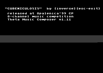 Cubeniculosis atari screenshot