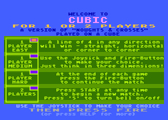Cubic atari screenshot