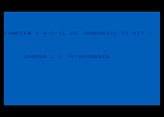 Cubomagique atari screenshot