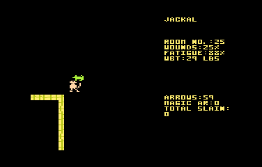 Dunjonquest - Curse of Ra atari screenshot