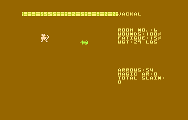 Dunjonquest - Curse of Ra atari screenshot