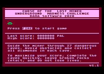 Curse of the Lost Miner - Underground Madness Challenge — screenshot 1