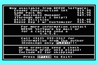 CX85 Reeve Key atari screenshot
