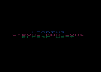 Cyborg Warriors atari screenshot