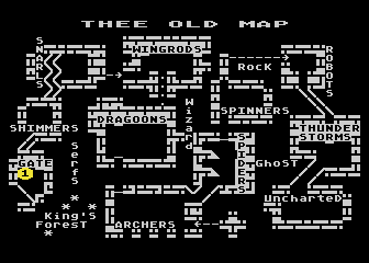 Cycle Knight atari screenshot