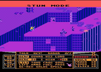Cycle Knight atari screenshot