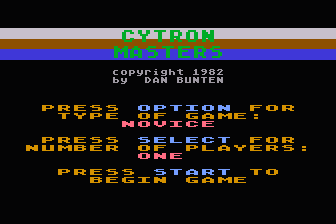 Cytron Masters atari screenshot