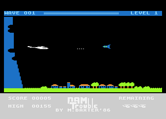 Dam Trouble atari screenshot