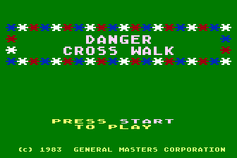Danger Crosswalk atari screenshot