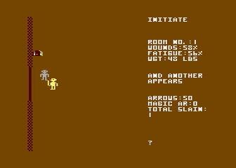Dunjonquest - Danger in Drindisti atari screenshot