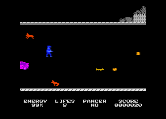 Dangerous Street atari screenshot