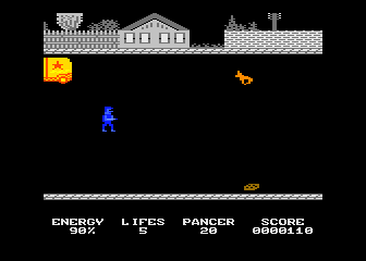 Dangerous Street atari screenshot