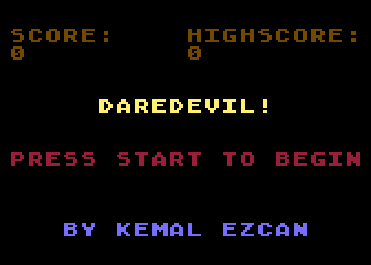 Daredevil atari screenshot