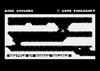 Dark Caverns atari screenshot