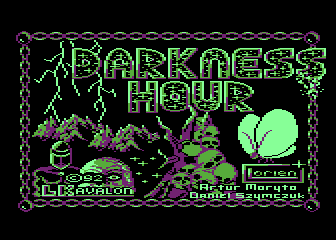 Darkness Hour atari screenshot