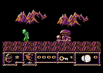 Darkness Hour atari screenshot