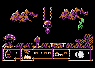 Darkness Hour atari screenshot