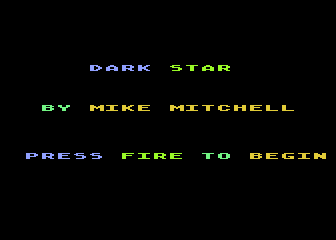 Darkstar atari screenshot