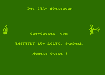 CIA-Abenteuer (Das) atari screenshot