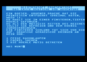 Erste Deutsche D&D Adventure (Das) — screenshot 1