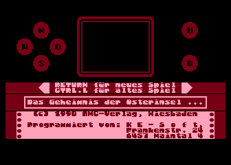 Geheimnis der Osterinsel (Das) atari screenshot