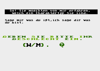 Orakel (Das) atari screenshot