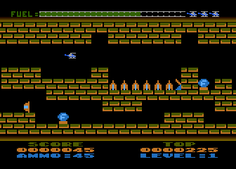 Dawn Raider atari screenshot