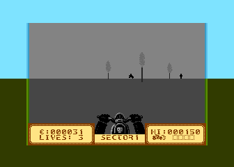 Deathchase XE atari screenshot