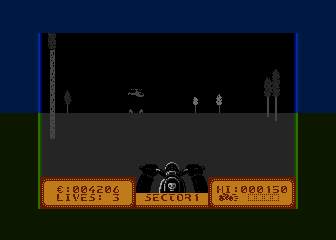 Deathchase XE atari screenshot