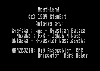 DeathLand atari screenshot
