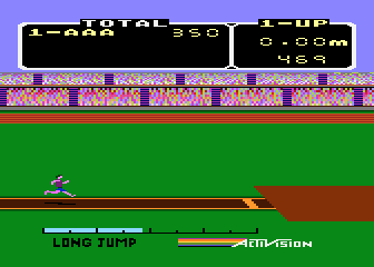 Decathlon atari screenshot