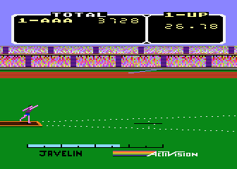 Decathlon atari screenshot