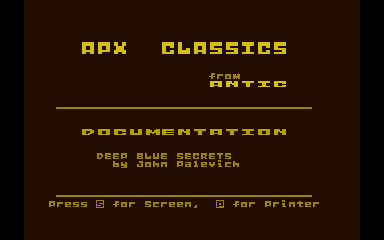 Deep Blue Secrets — screenshot 1
