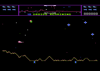 Defender atari screenshot