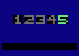 Deflection / Simon Says atari screenshot
