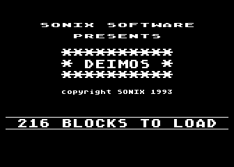 Deimos atari screenshot