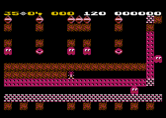 Delight Boulder Dash atari screenshot