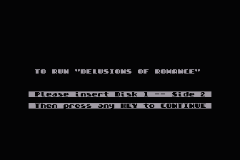Delusions of Romance atari screenshot