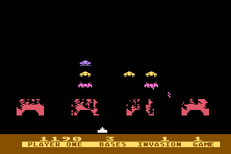 Deluxe Invaders atari screenshot