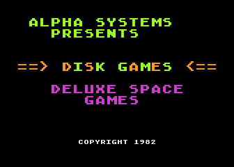 Deluxe Space Games — screenshot 1