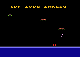 Demon Attack atari screenshot