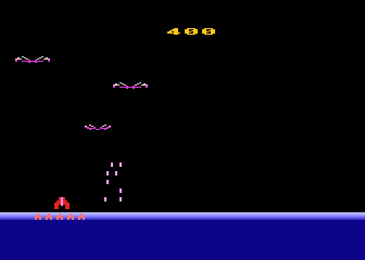 Demon Attack atari screenshot