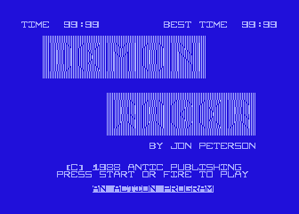 Demon Racer atari screenshot