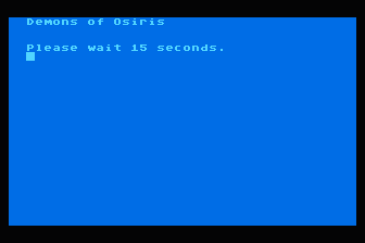 Demons of Osiris atari screenshot